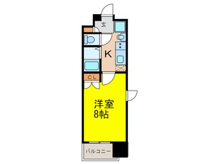 パルティール上前津の物件間取画像